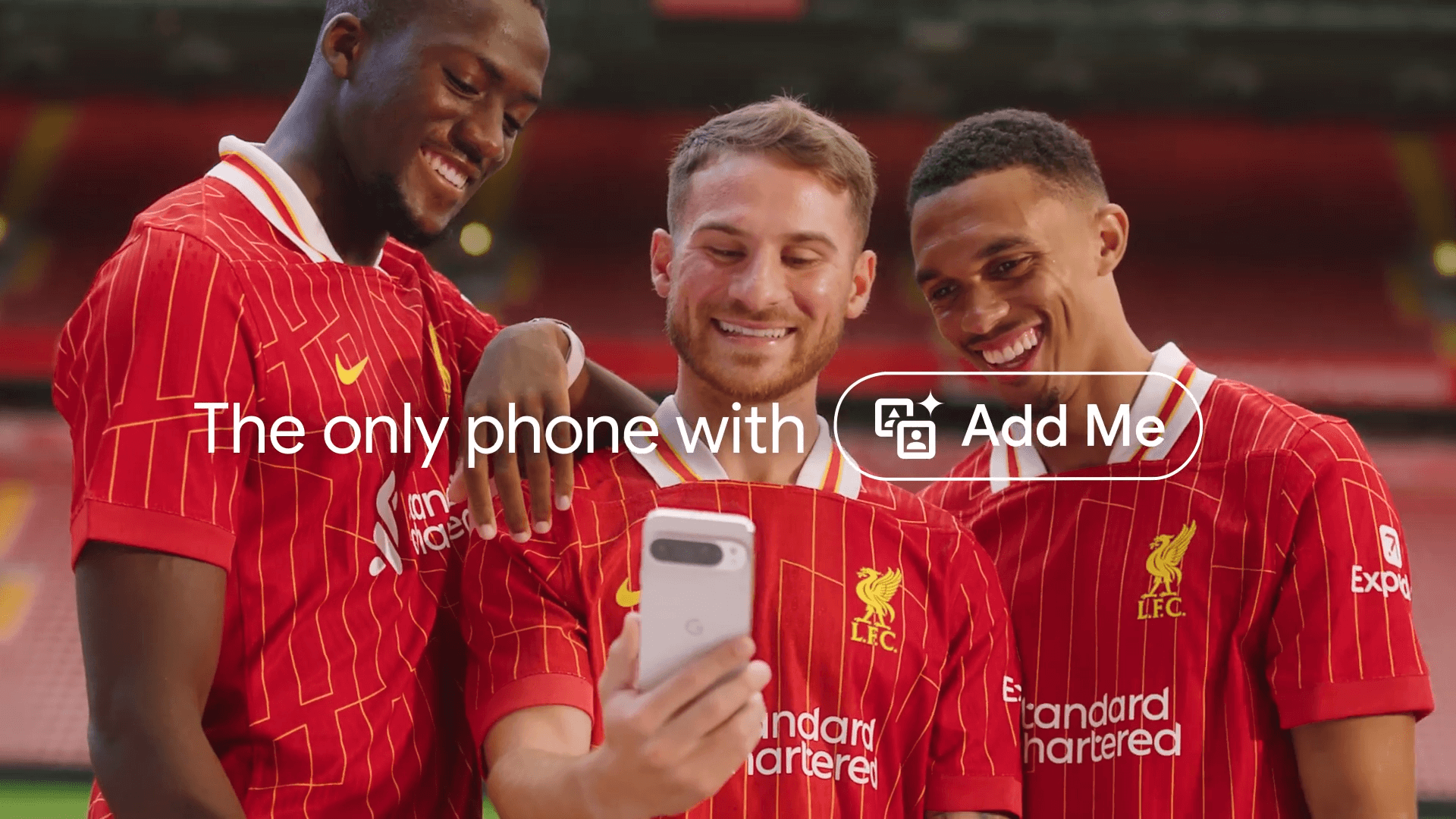 Partnerství Google Pixel s Liverpool FC